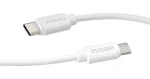 Sbs EVENERGY bílá / Kabel USB-C na USB-C / 25 W / 1 m