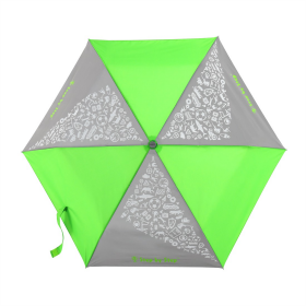Dětský skládací deštník neonová zelená