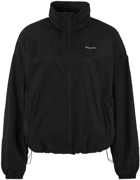 Běžecká bunda CRAFT Hypervent Oversized Wind - černá Velikost textilu: XXL
