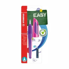 STABILO® EASYbuddy fialová/růžová - vč. bombičky s modrým zmizíkovatelným koustem (B-51560-5)