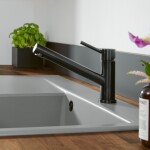 Dřezová baterie Villeroy & Boch Como Window, 92570005, antracit 92570005