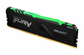 Kingston FURY Beast RGB 8GB (1x 8GB) DDR4 3600MHz / CL17 / DIMM / 1.35V / Non-ECC / Un-Registered (KF436C17BBA/8)