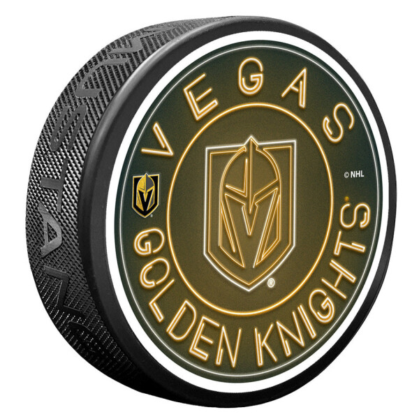 Mustang Puk Vegas Golden Knights NHL Neon