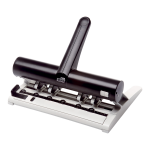 Novus děrovačka B 430, 30 listů, celokovová, černo-šedá