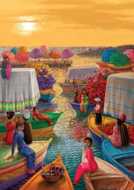 ART PUZZLE 5238 Puzzle Květinový přístav