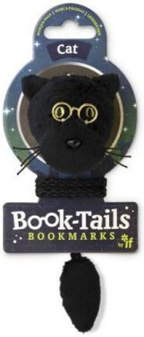 Provázková záložka - kočka