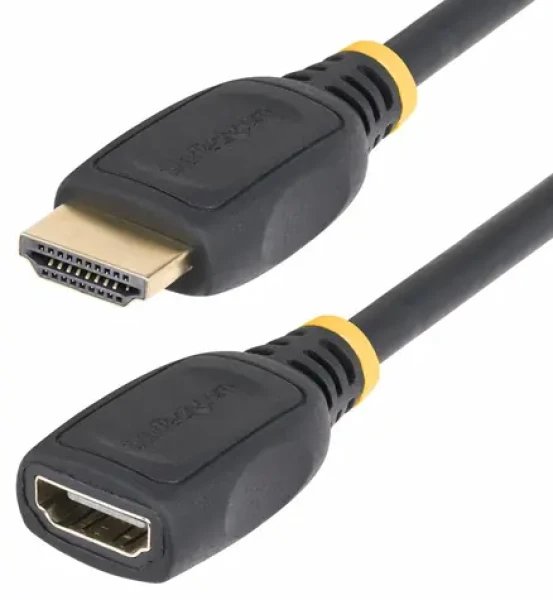 StarTech prodlužovací kabel HDMI 2.0 / 4K 60Hz / HDMI (M) - HDMI (F) / 2 m (HD2MF6FL)