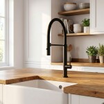 REA - Kuchyňská baterie Viera Black REA-B4851