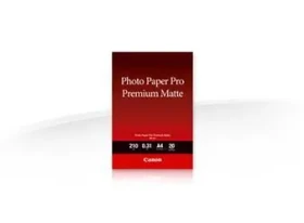 Canon PM-101 Premium Matte A4 / Fotopapír / 210 g/m2 / 20 listů / matný (8657B005)