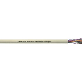 LAPP 35161/500 datový kabel UNITRONIC® LiYY (TP) 3 x 2 x 0.25 mm² šedá 500 m