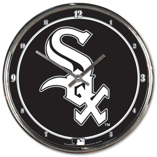 Hodiny Chicago White Sox MLB WinCraft Chrome