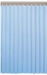 AQUALINE - Sprchový závěs 180x180cm, PEVA, modrá 0201003 M