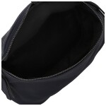 Stylová dámská koženková kabelko-ledvinka Ergitta Newa, tmavě modrá