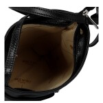 Luxusní dámská kožená crossbody kabelka Liara, černá