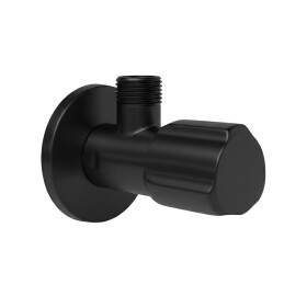 REA - Rohový ventil 02 1/2" x 3/8" Black REA-12008