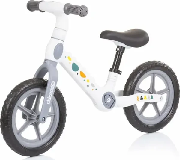 CHIPOLINO Odrážedlo Dino White-Grey