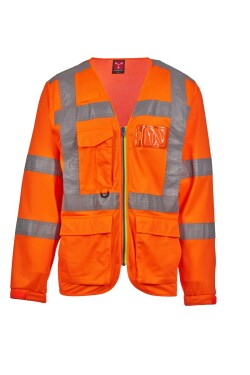 Pracovní reflexní vesta Payper LONG EXO Barva: Oranžová Fluo, Velikost: XL (S00863008802001XL)