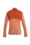 ICEBREAKER Mens Merino 200 Realfleece™ Descender LS Half Zip, Molten/Ember/Cb (vzorek) velikost: M