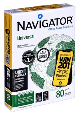 IGE Universal Premium Navigator 8247A80 / Kancelářský papír / A4 / 80 g/m2 / 500 listů (8247A80)