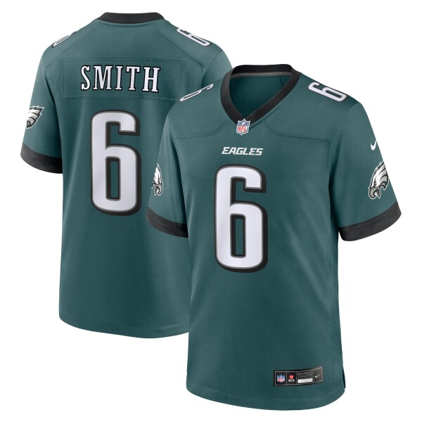 Nike Pánský dres Philadelphia Eagles NFL DeVonta Smith #6 Game Zelená (2025) Velikost: 2XL