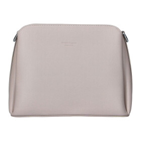 Trendy dámská koženková crossbody kabelka Lira, šedá