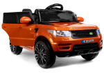 Mamido Elektrické autíčko Land Rapid Racer oranžový
