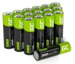 Green Cell Dobíjecí baterie AA HR6 16 ks / Nabíjecí baterie / Ni-MH / 2600mAh / 1,2V (GR10)