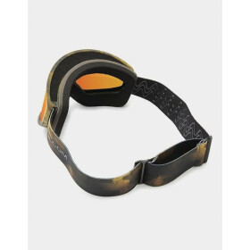 Dámské/pánské lyžařské snowboardové brýle Volcom Footprints zimní sporty červené (VG0622103) jedna velikost