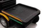 Mamido Dětský elektrický kamion Mercedes Axor LCD MP4 s návěsem žlutý