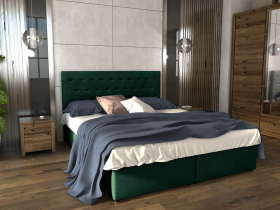FRONTI Postel LEO 140x200 zelená