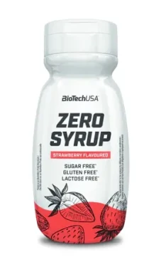 BioTech Zero Syrup 320 ml strawberry (14501)