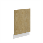 Dvířka na vestavnou myčku nádobí Cremona ZM 570x446 Barva korpusu: Černá, Barva dvířek: Dub Cremona