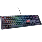 Ducky One 3 Cherry MX-Blue modrá / herní klávesnice / podsvícená / mechanická / drátová USB-C / US (DKON2108ST-CUSPDCOVVVC2)