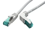 EFB Cat6a S/FTP 3m šedá / Patch kabel / lomený konektor / RJ-45 / LSOH (MK6001W.3G)