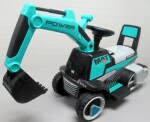 Mamido Dětský elektrický bagr C3 modrý
