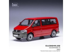 Volkswagen Transporter (T5) (2003) - Červená 1:43 IXO