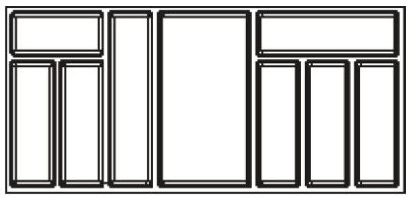 Agoform příborník Classico 900