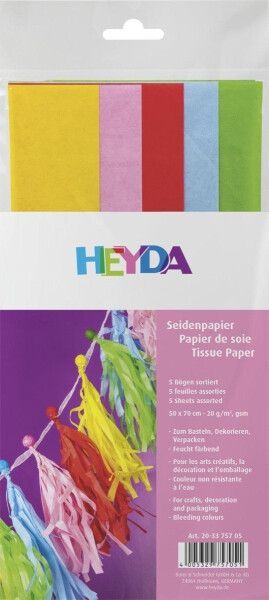 HEYDA 50 70 cm světlý mix
