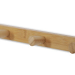 Věšák, bambus, přírodní, DR-B005 NAT