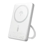 Dudao K28S 5000mAh stříbrná / Powerbanka / USB-C / MagSafe / Stojánek / 20W (188207)