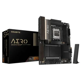 GIGABYTE X870E AERO X3D Dark Wood / Základní deska / AMD X870E / sc.AM5 / DDR5 / 5GLAN / Wi-Fi 7 / ATX (X870E AERO X DK WOOD)
