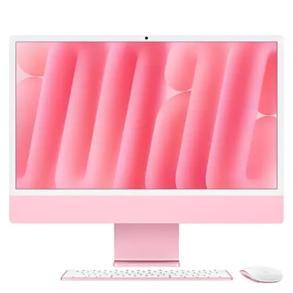 Apple iMac 24 M4 (2024) růžová / 24" 4.5K / Apple M4 / 16GB / 256GB SSD / Apple 8-Core / macOS (MWUG3D/A)