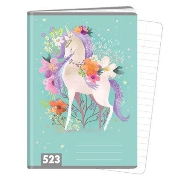 Sešit A5, 20 listů, typ 523 Magical World