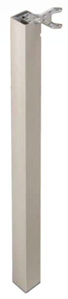 Strong stolová noha bílá lesk 710x80x80 (337136)