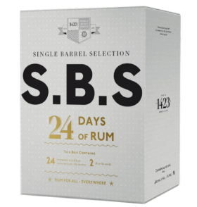 1423 S.B.S. Kalendář S.B.S Edition 0,48L (24x0,02L), 50.7%, -DB + 2 skl.-
