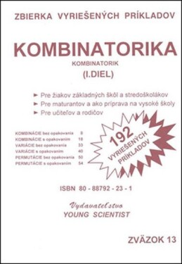 Kombinatorika - I.diel - Marián Olejár; Iveta Olejárová