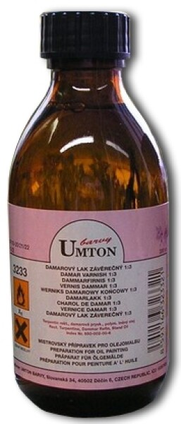 Umton damarový lak závěrečný 200 ml