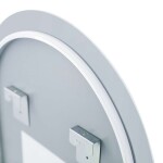 Kielle - Idolio Zrcadlo s LED osvětlením a vyhříváním, průměr 100 cm 50324091