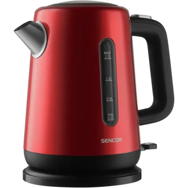 SENCOR SWK 1751RD červená / Rychlovarná konvice / 2200W / 1.7L (8590669358397)