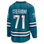 Fanatics Pánský dres San Jose Sharks NHL Macklin Celebrini #71 Breakaway Alternate Jersey Velikost: L, Distribuce: USA